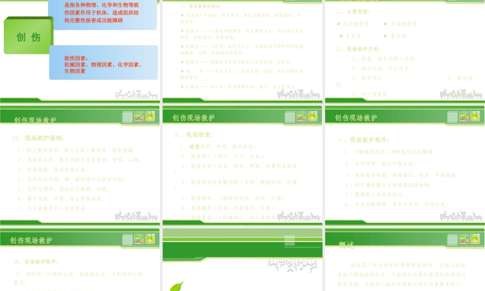 创伤急救2教程.ppt