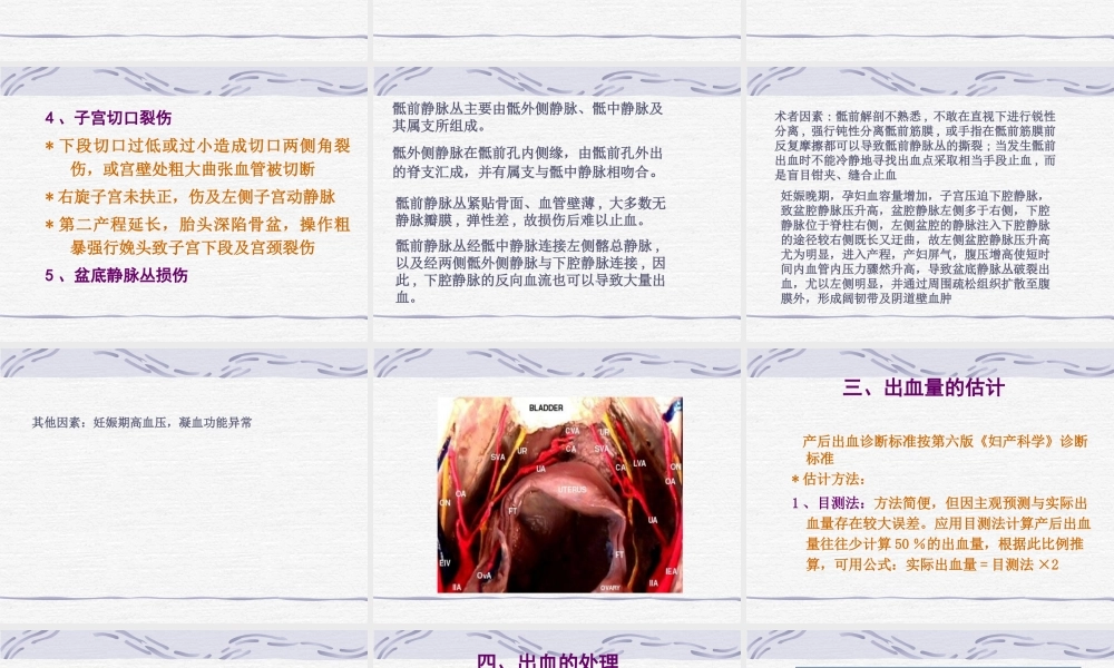 剖宫产术后早期产后出血的防治.ppt