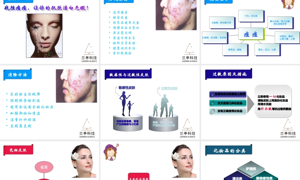 化妆品与皮肤知识.ppt