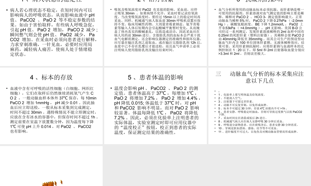 动脉血气分析标本采集..ppt