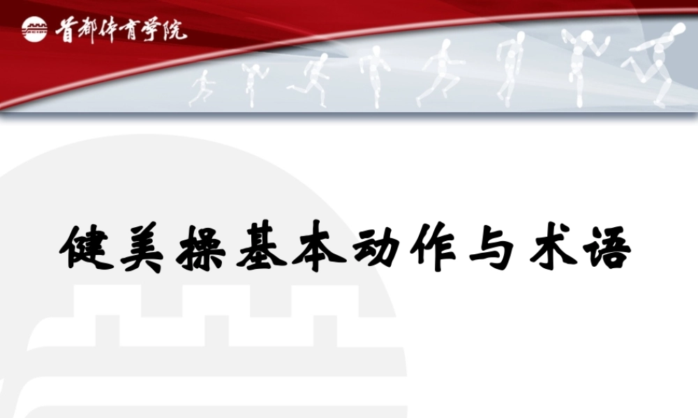 健美操基本动作与术语.ppt