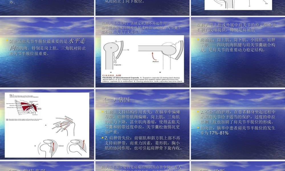 偏瘫患者的常见肩.ppt