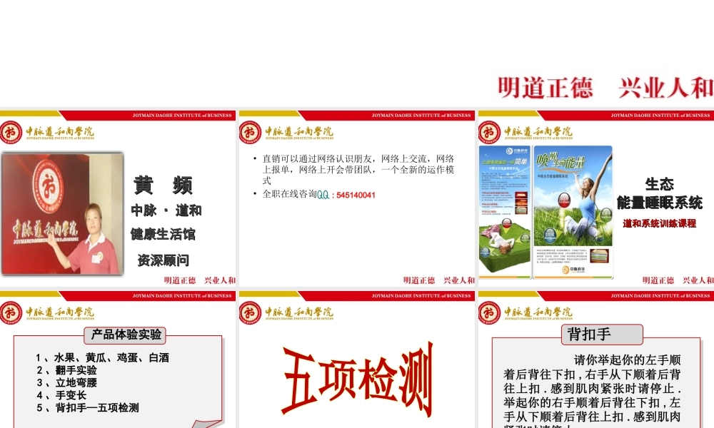 中脉床垫睡眠系统介绍.ppt