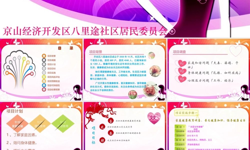八里途社区关爱女性健康1111.ppt