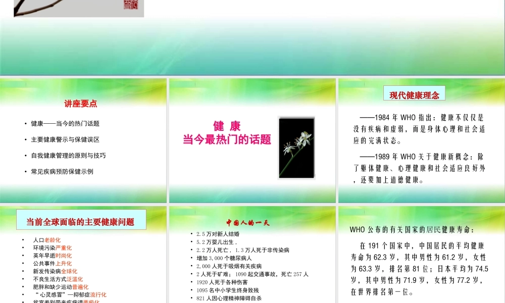 健康知识讲座.ppt