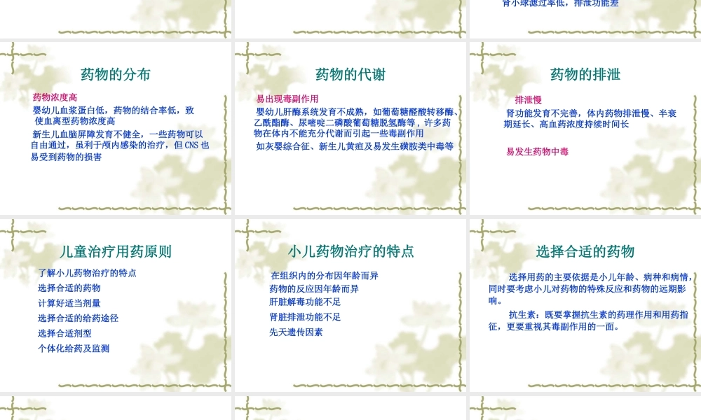 儿童用药安全.ppt