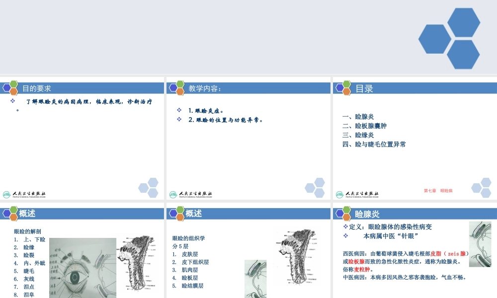 中西医眼睑病.ppt
