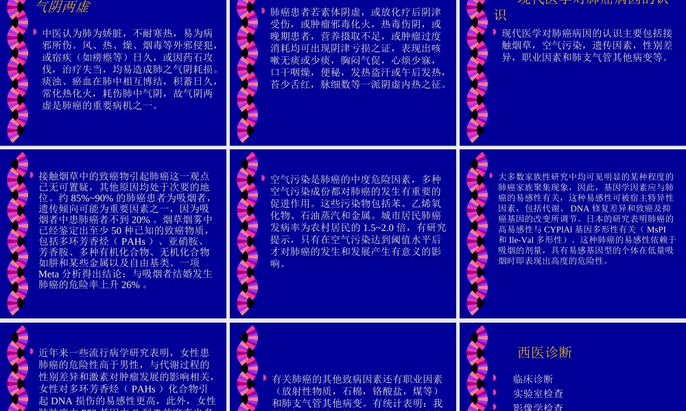 中西医结合肺癌讲座.ppt
