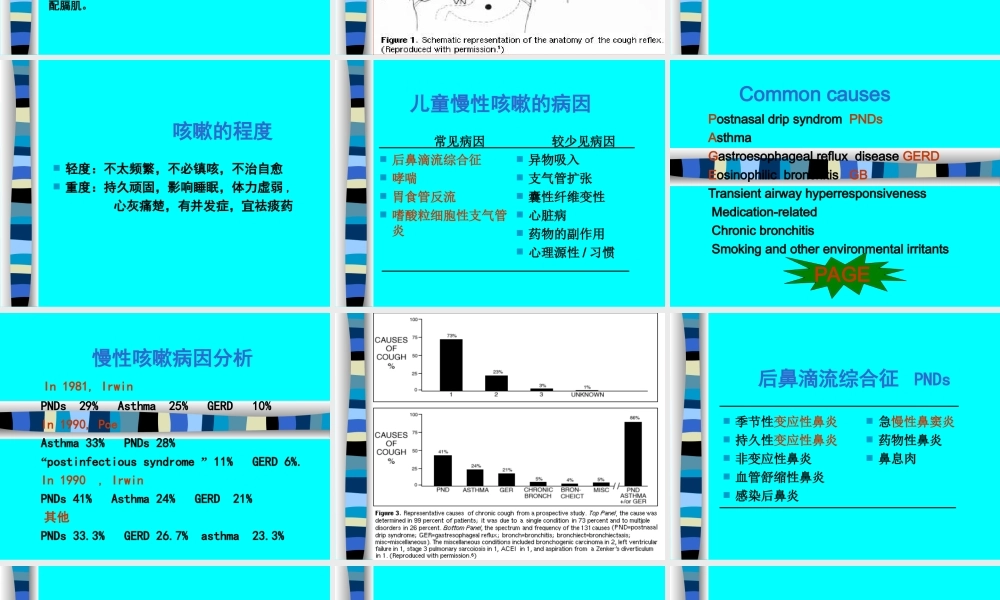 儿童慢性咳嗽.PPT.ppt