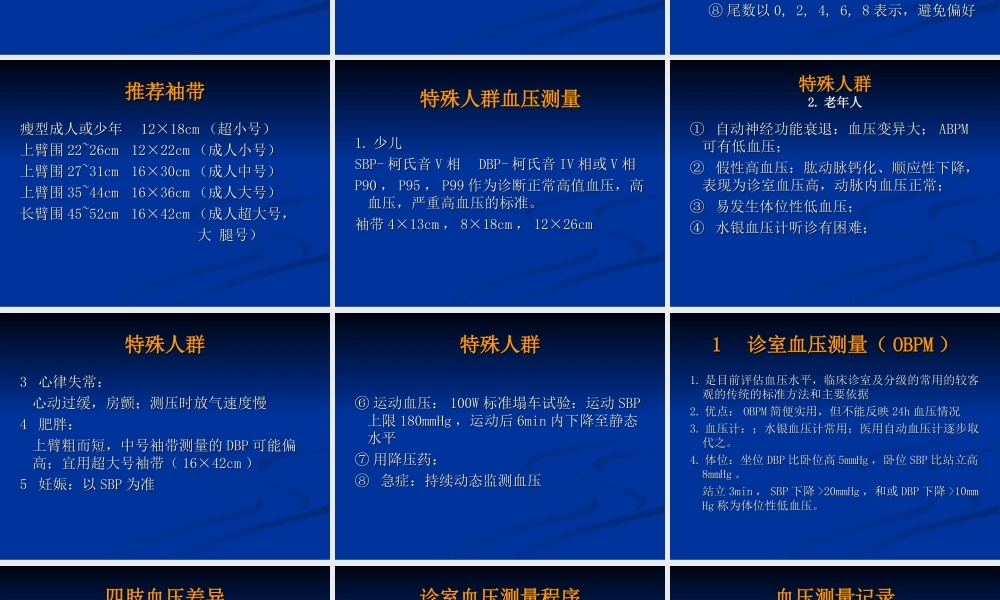 中国血压测量指南-12-5-8王-文.ppt