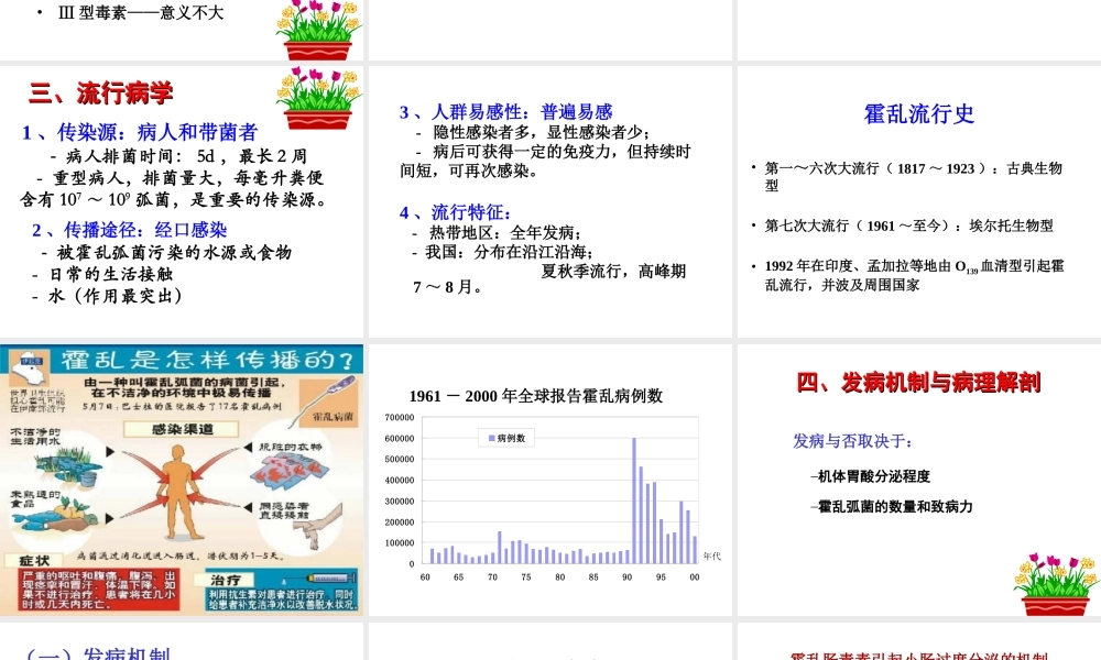 宠物源人兽共患病——霍乱讲义.ppt