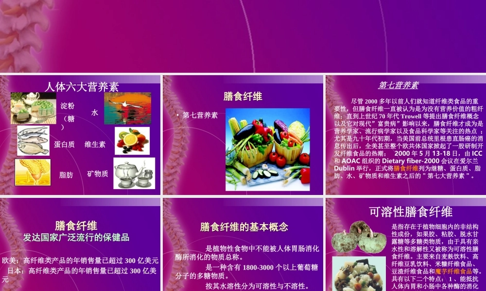 膳食纤维与人体健康.ppt