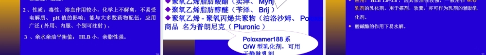 药剂学第三章--表面活性剂要点.ppt
