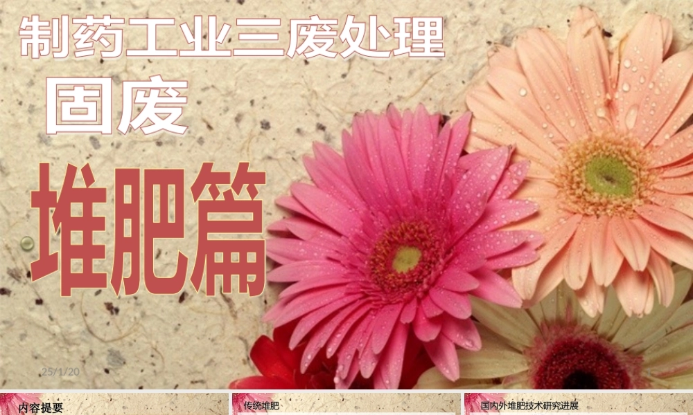 药厂三废处理堆肥篇-CTB工艺分析.ppt