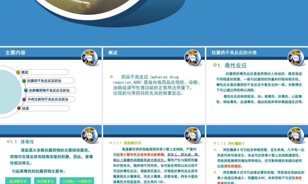 药品不良反应与防治.ppt