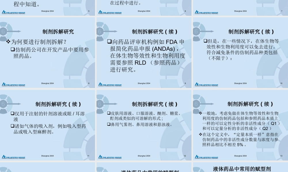 药品赋型剂的素材.ppt