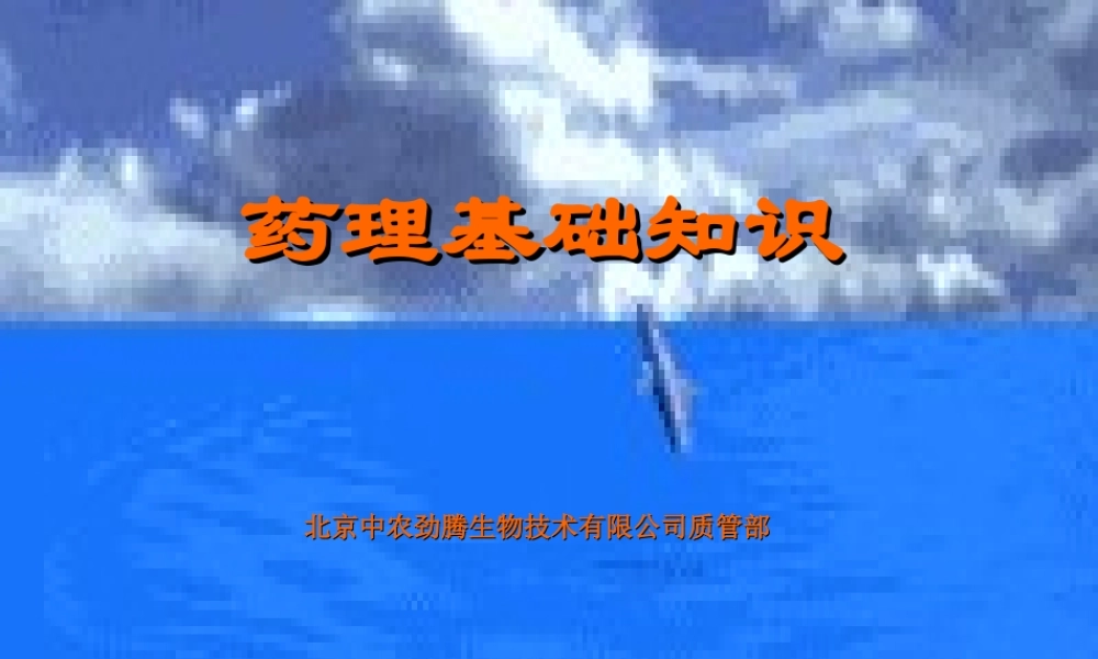 药理基础知识.ppt