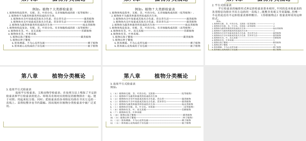 药用植物学-淅江大学08植物分类的概述.ppt