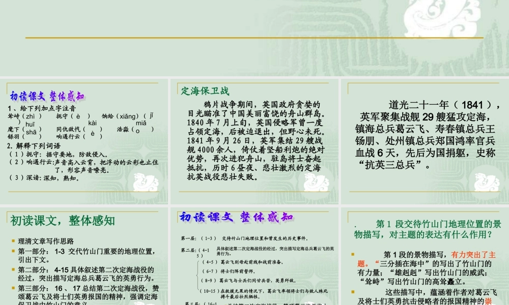 血染的丰碑2015分析.ppt