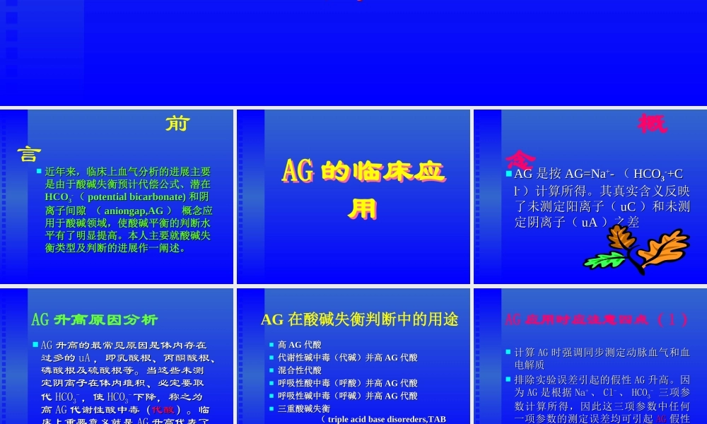 血气分析2013幻灯片.ppt