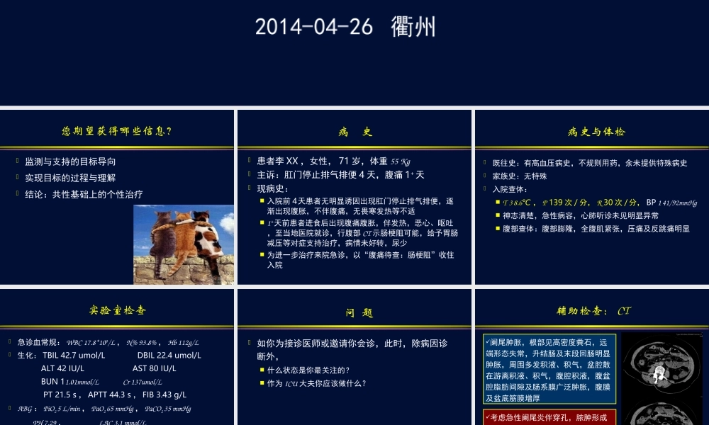 血流动力学监测与支持：可圈、可点(讨论).ppt