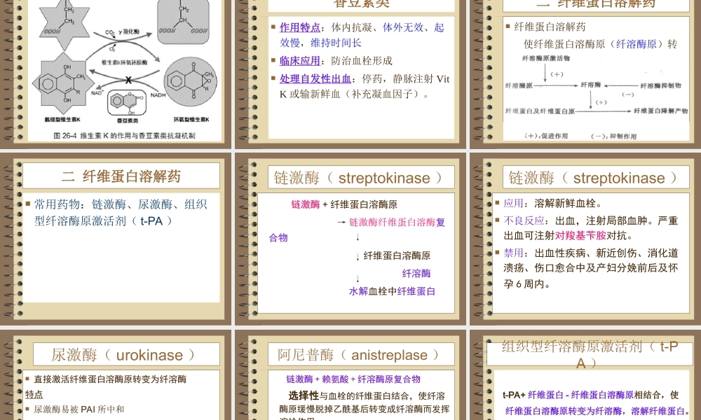 血液与造血系统用药.ppt