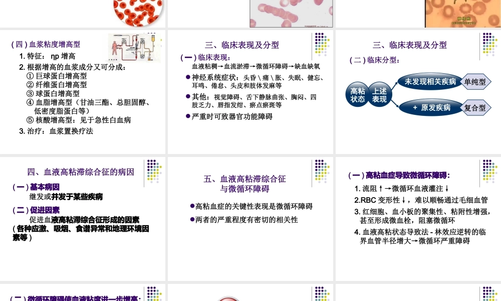 血液粘滞异常综合征.ppt