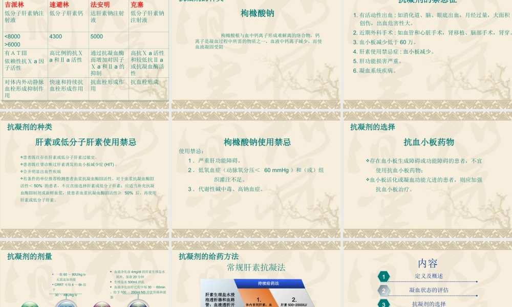 血液透析中抗凝方法.ppt