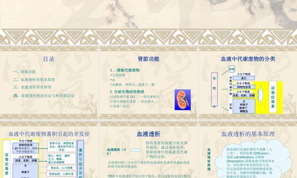 血液透析基本原理素材.ppt