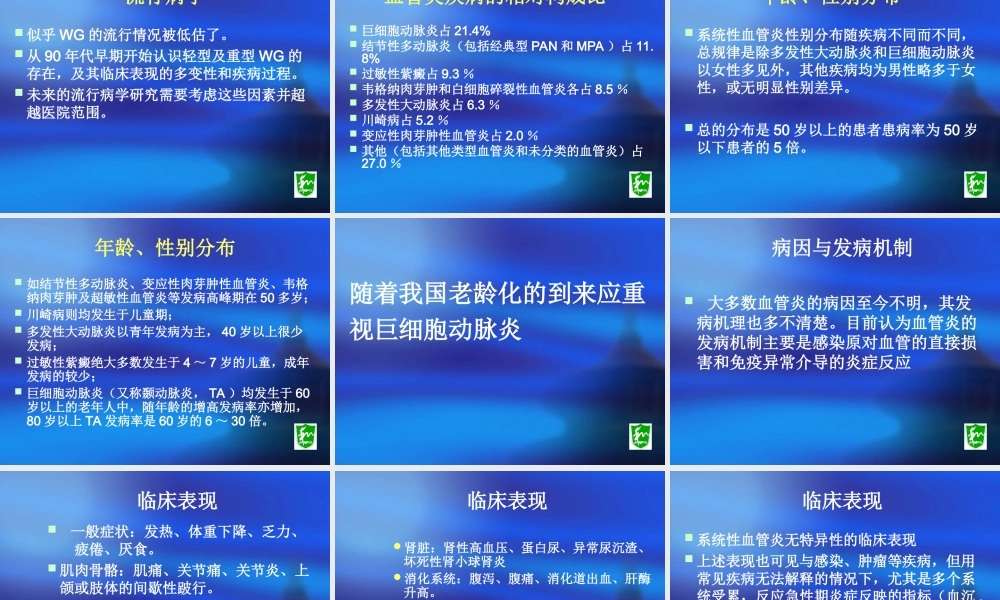 血管炎-曾小峰.ppt