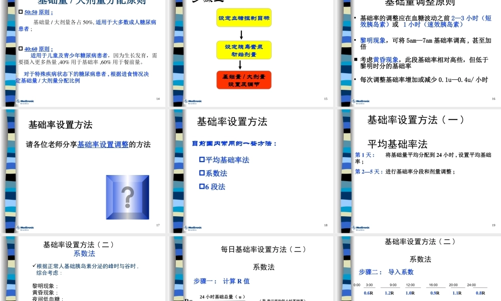 血糖精细调节.ppt概要.ppt