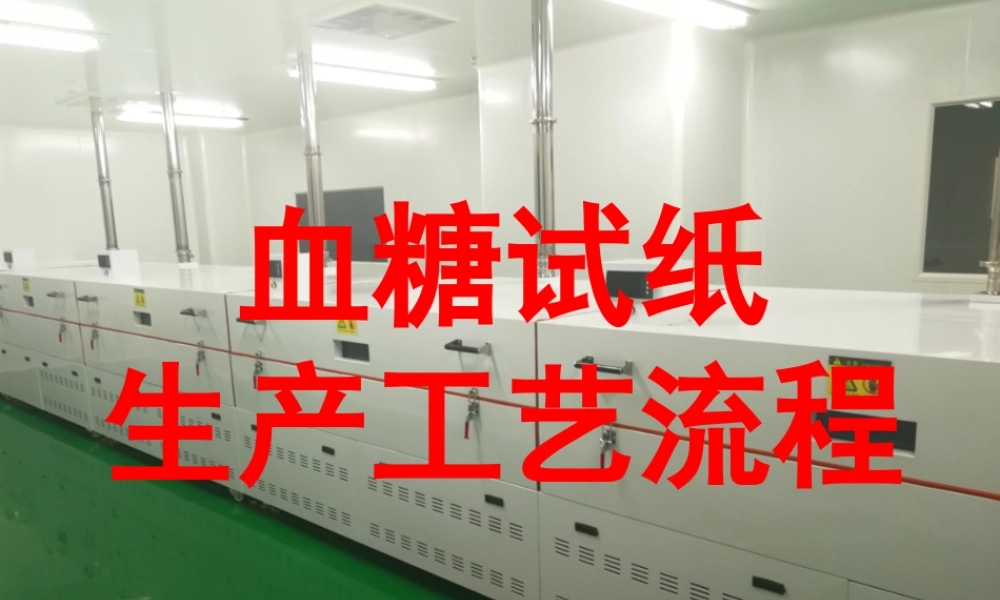 血糖试纸生产工艺流程.pptx