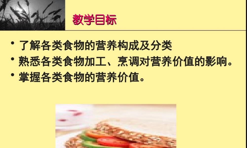 食物的营养价值.ppt