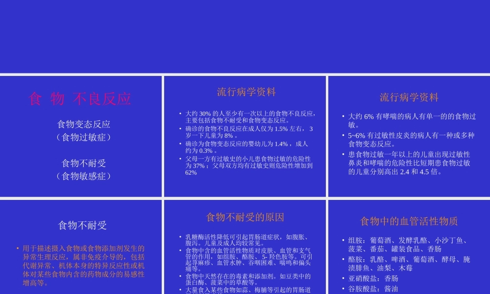 食物过敏-沈阳过敏医院沈阳哮喘医院沈阳过敏性鼻炎医院沈阳荨.ppt