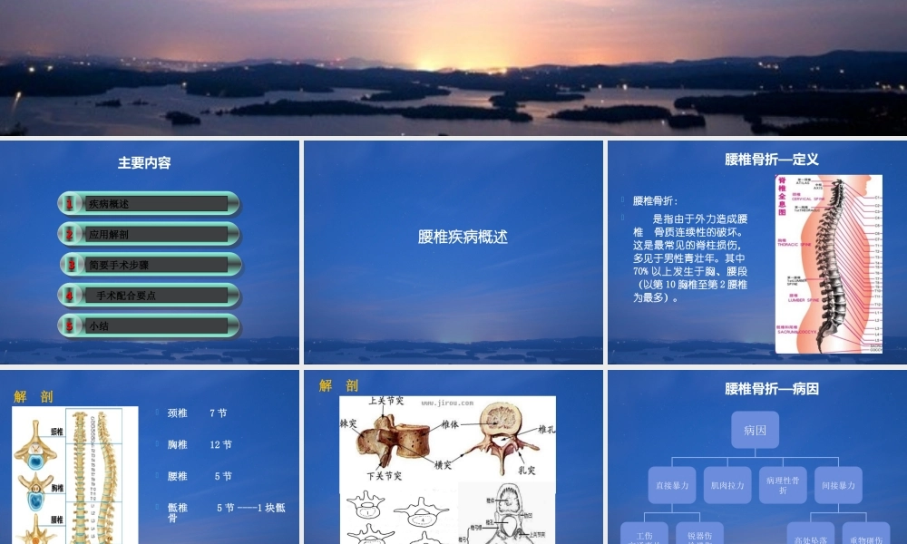 腰椎骨折切开复位内固定术---副本.ppt