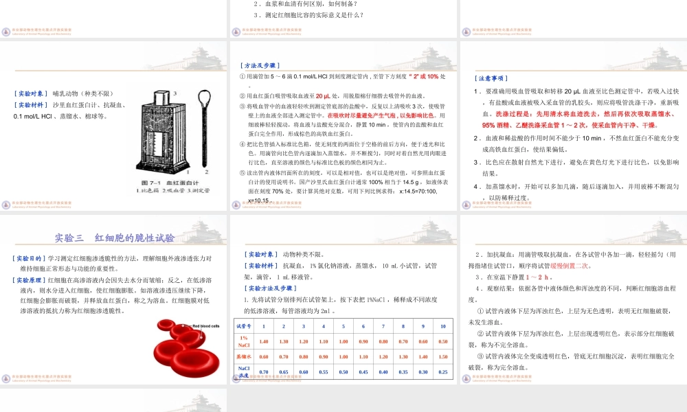 血液生理试验.ppt