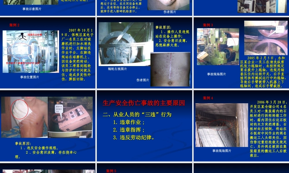 血滴滴的事故案例.ppt