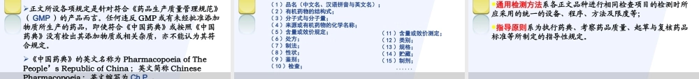 药品质量标准.ppt