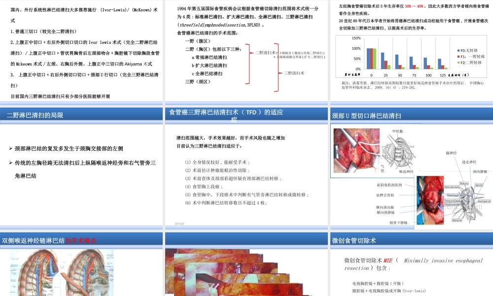食管癌淋巴结三野清扫.ppt