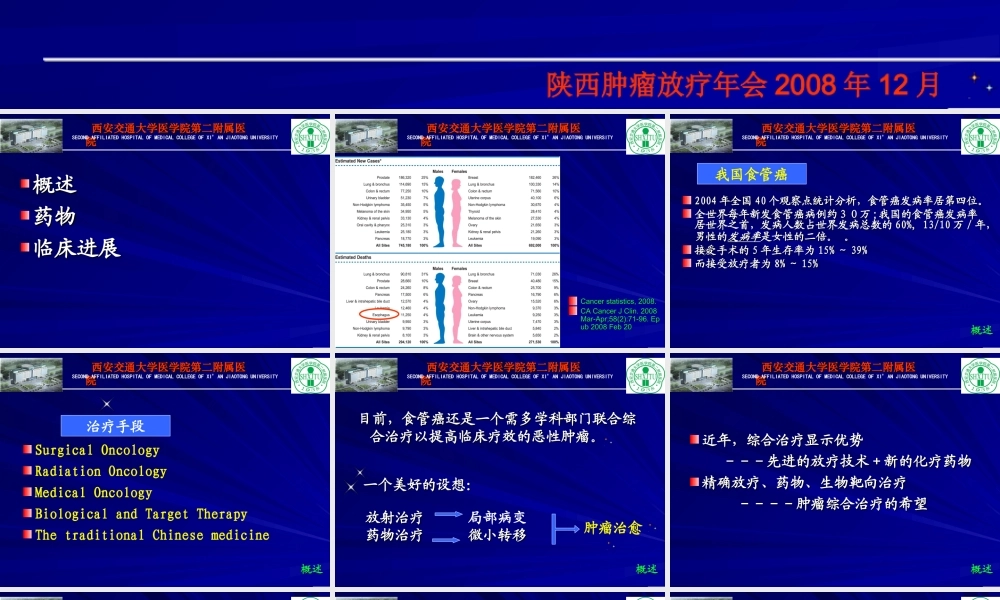 食管癌同步放化疗.ppt