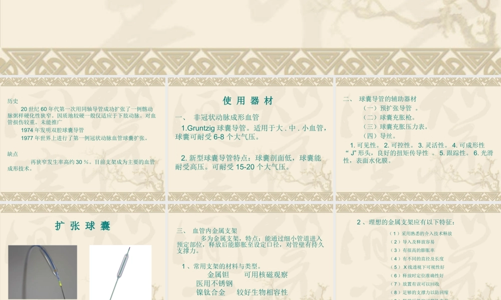 血管管腔成型术.ppt