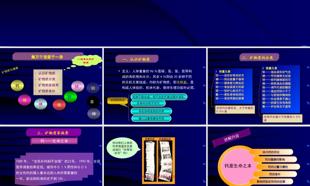 食品营养学第八章矿物质.ppt