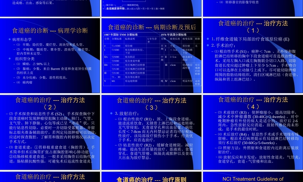 食道癌诊治指南.ppt