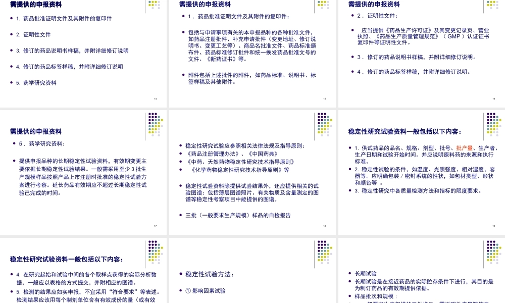 药品有效期变更研究与问题分析--主讲人：谢纪珍2010[1][1].08山东.ppt