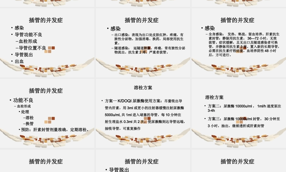 血管通路的使用和维护.ppt