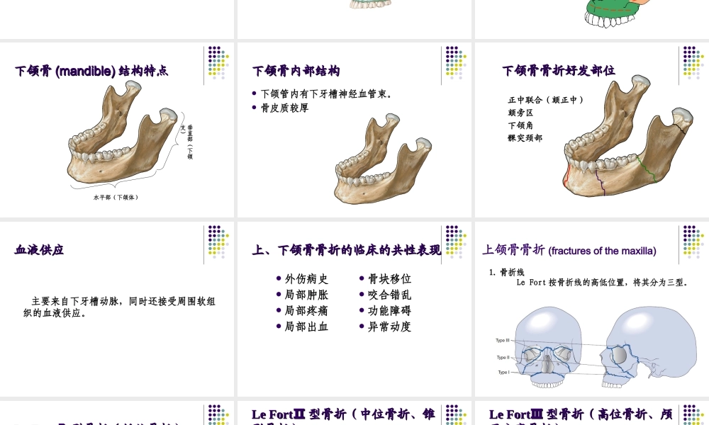 口腔颌面外科-颌骨骨折.ppt