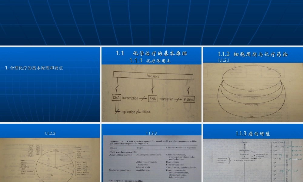 实体癌化疗基础知识.ppt