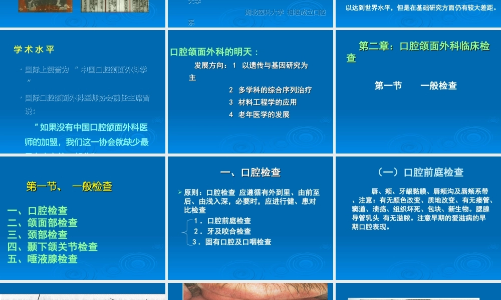 口腔颌面外科专科检查.ppt