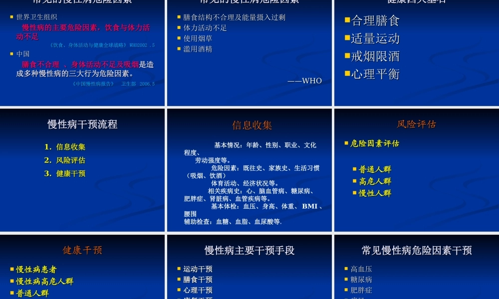 慢性病危险因素干预.ppt