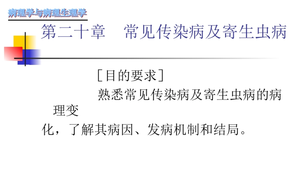 传染病与寄生虫病.ppt